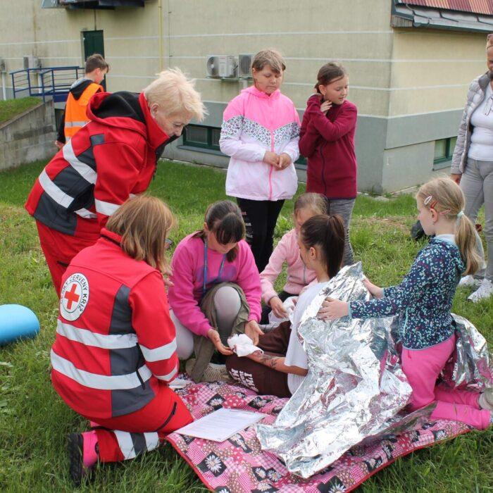 Oblastní kolo soutěže Hlídek mladých zdravotníků 2023